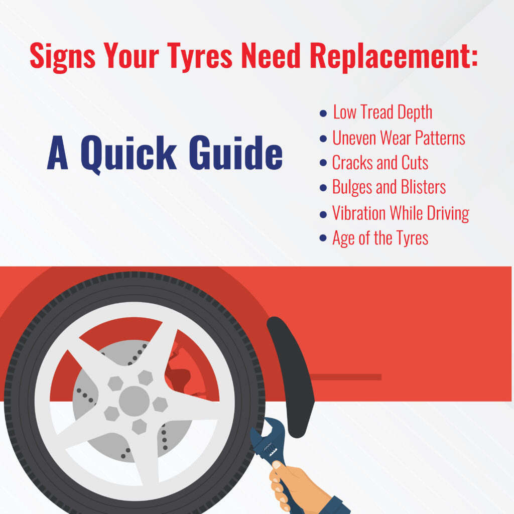 Signs Your Tyres Need Replacement