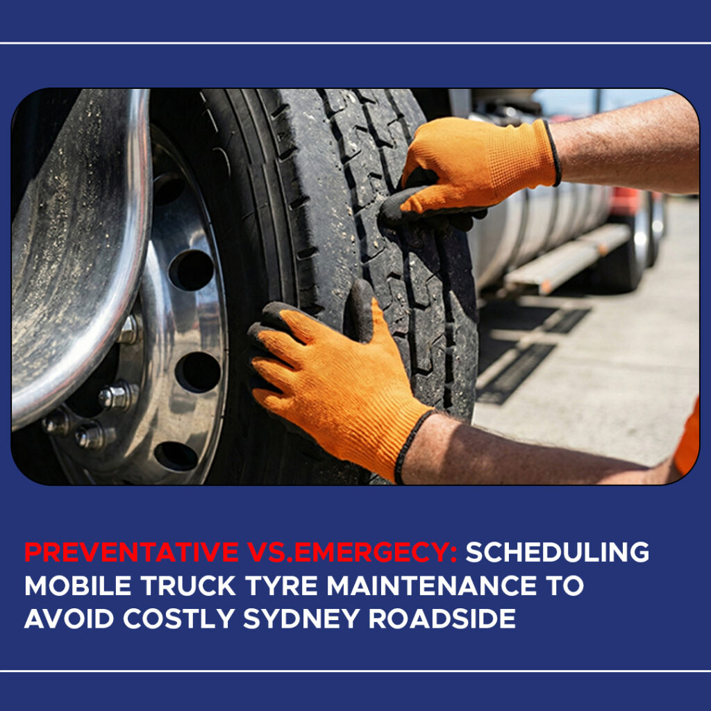 Scheduling Mobile Truck Tyre Maintenance
