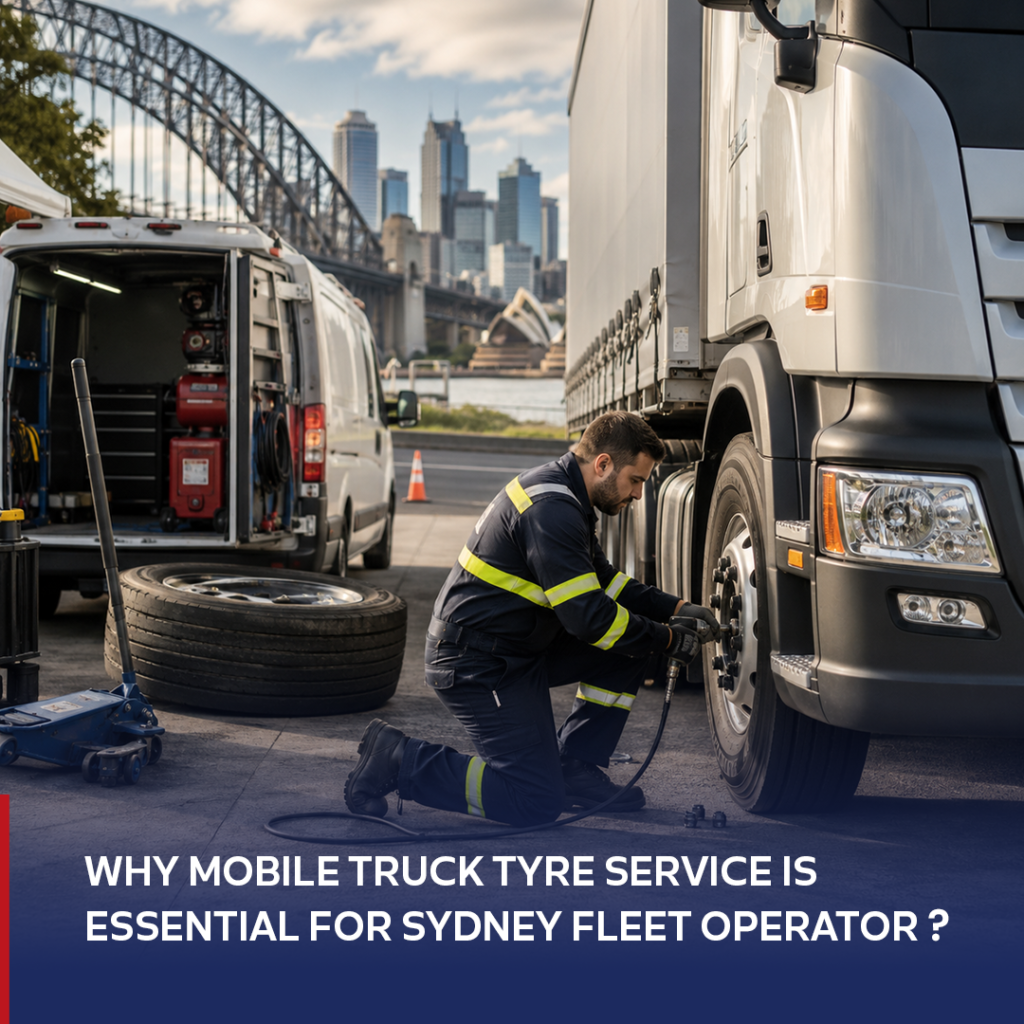Mobile Truck Tyre Service Sydney Fleet Operator