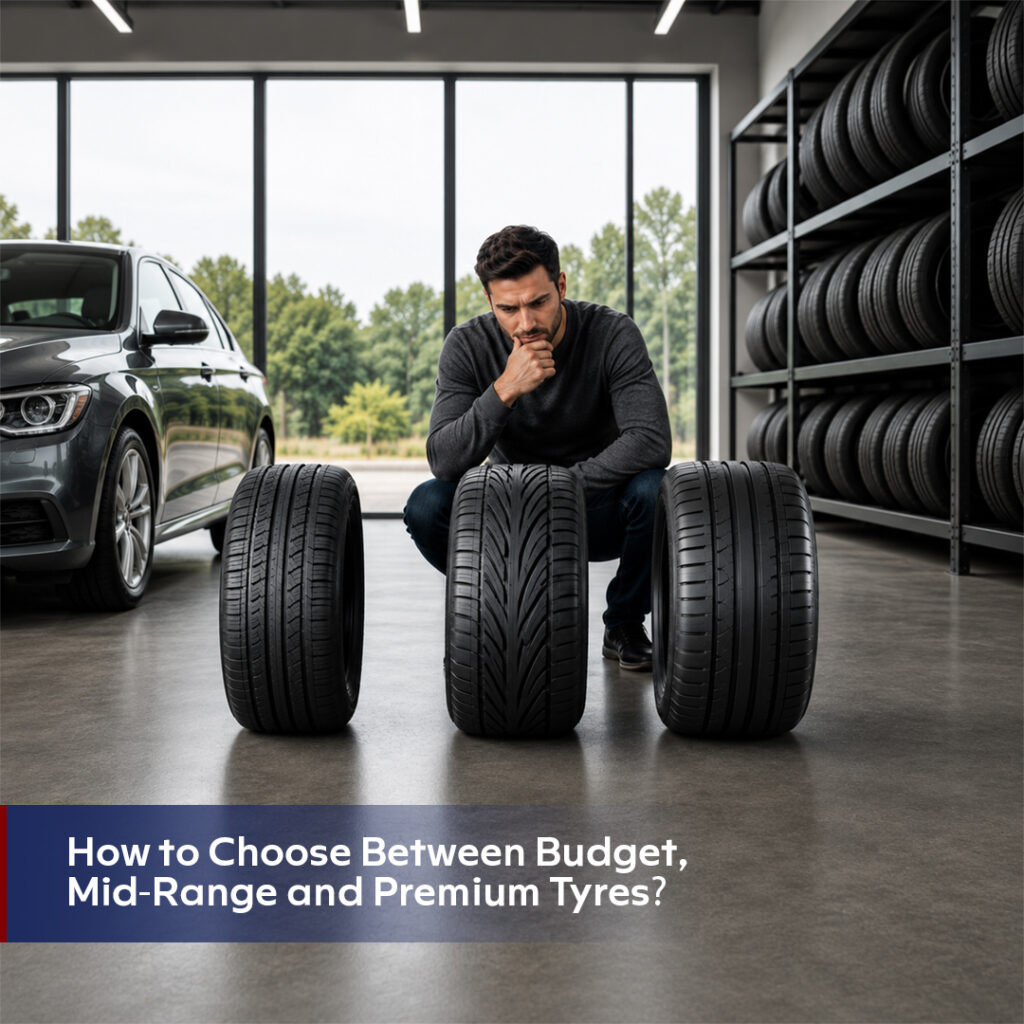 Budget, Mid-Range and Premium Tyres